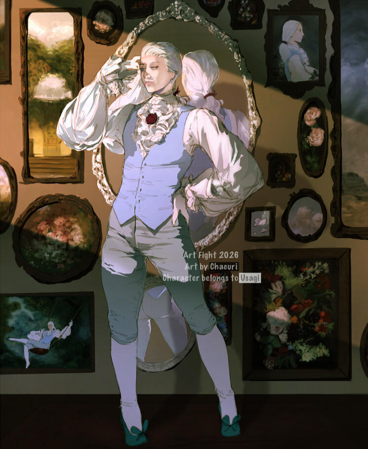 Art for Usagi of her OC, Francois